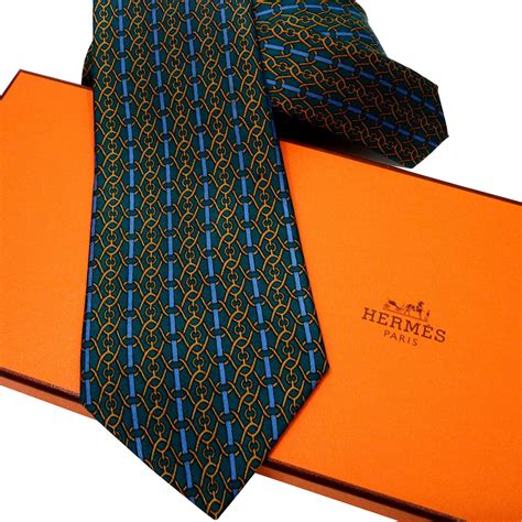 authentic hermes ties.